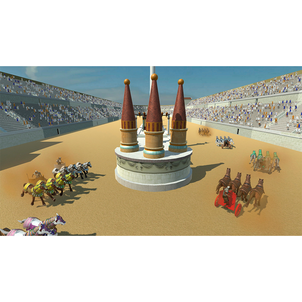 Jeu Xbox Circus Maximus Chariot Wars - Version PAL FR Complète (boîte, Notice) - Très Bon état
