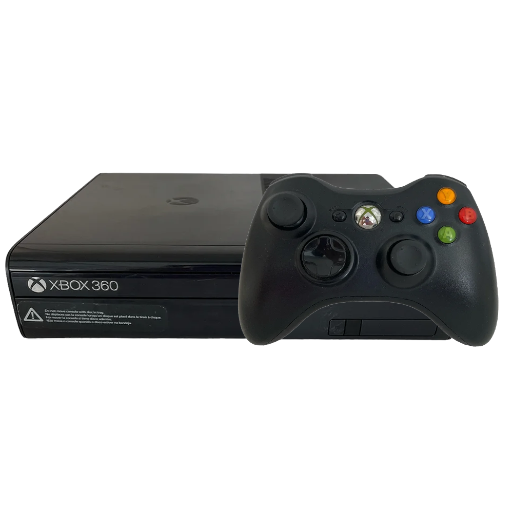 Xbox 360 Super Slim 4gb Só Pra Baixar Jogos Só Console Sem Acessórios -  Corre Que Ta Baratinho