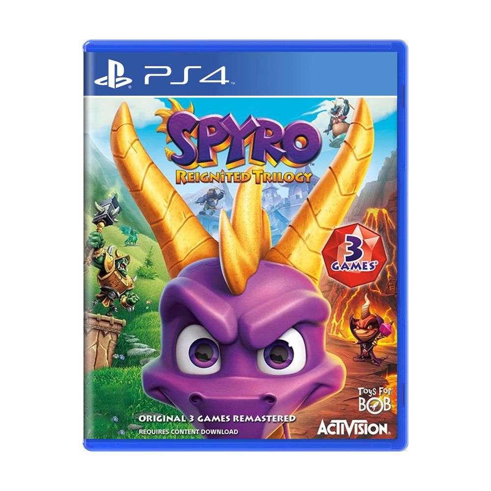 Jogo Spyro Reignited Trilogy - PS4 - Shopping TudoAzul