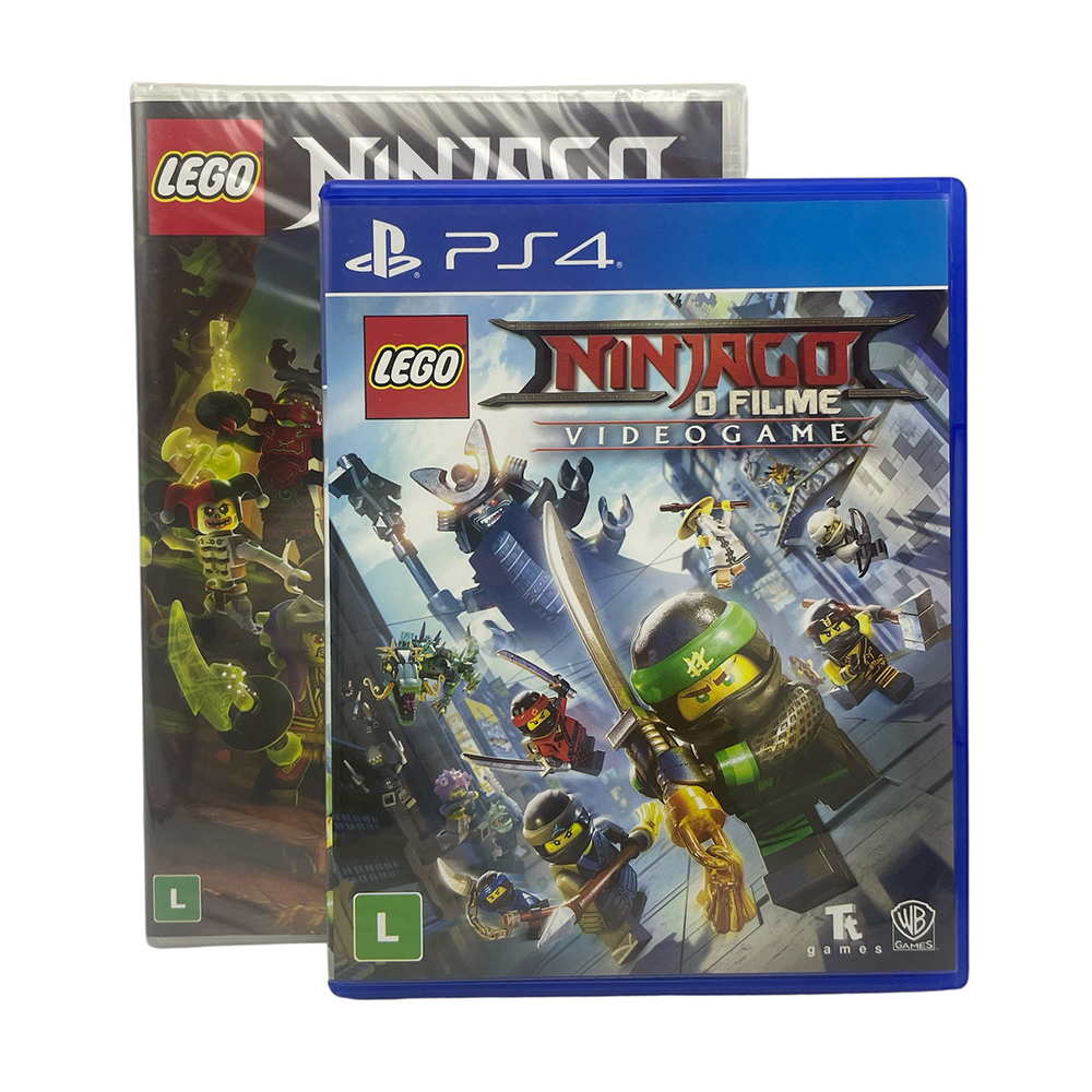 Jogo LEGO Ninjago: O Filme Videogame + Filme LEGO Ninjago - PS4 ...