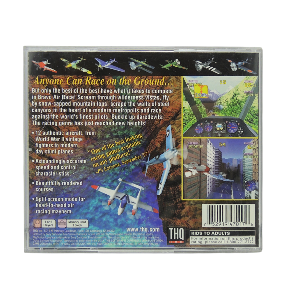 Jogo Bravo Air Race - PS1 - MeuGameUsado