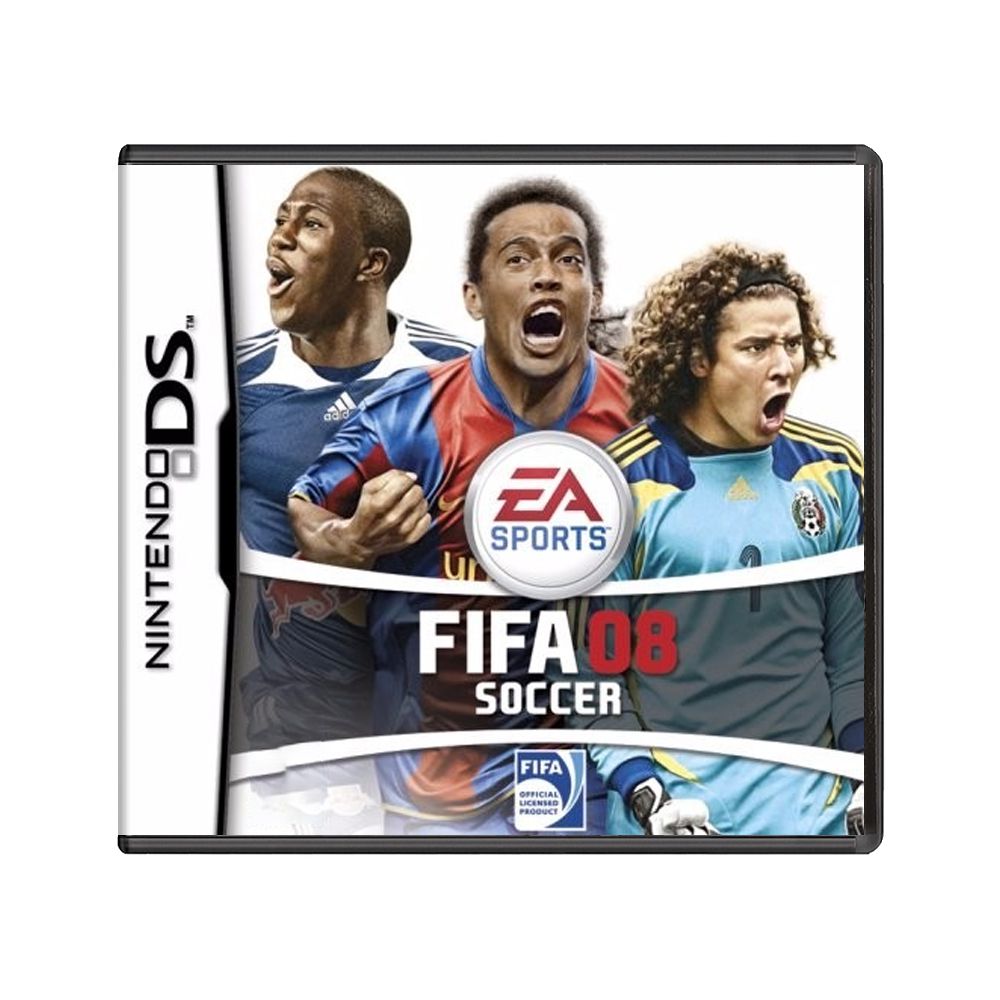 FIFA 08 PS3 Video Game Soccer Sony PlayStation 3 EA Sports Ronaldinho Cover