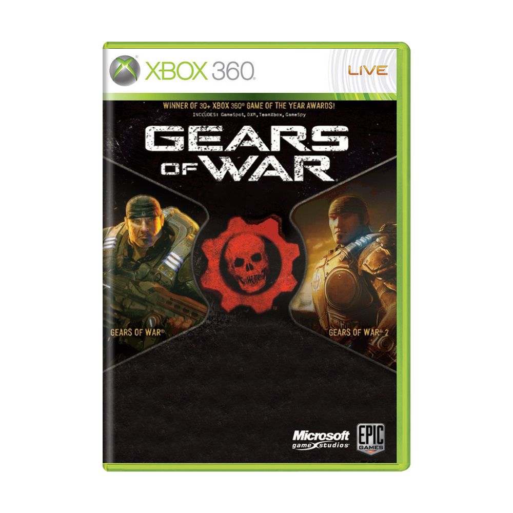 Jogo Xbox 360 Gears of War 2 Original - TH Games Eletrônicos e Celulares