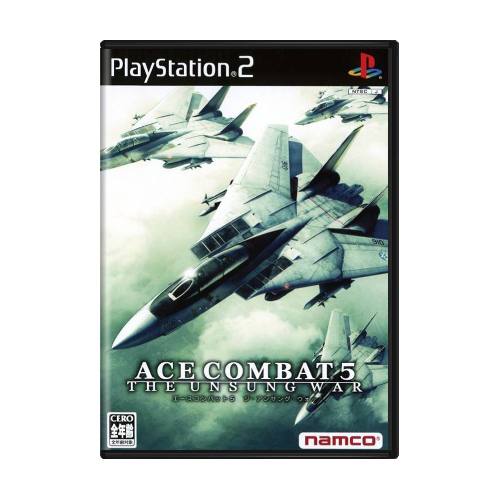 Jogo Ace Combat 5: The Unsung War - PS2 (Japonês) - MeuGameUsado