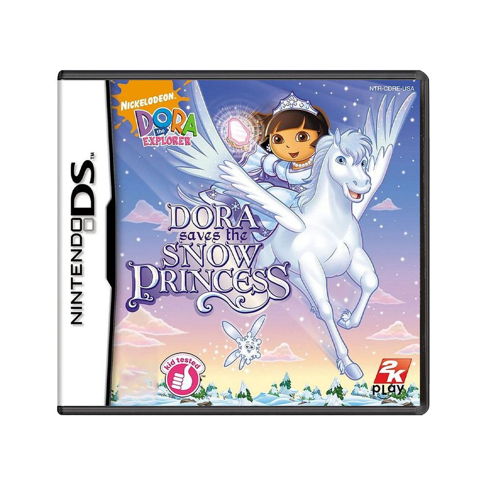 Jogo Dora the Explorer: Dora Saves the Snow Princess - DS - MeuGameUsado