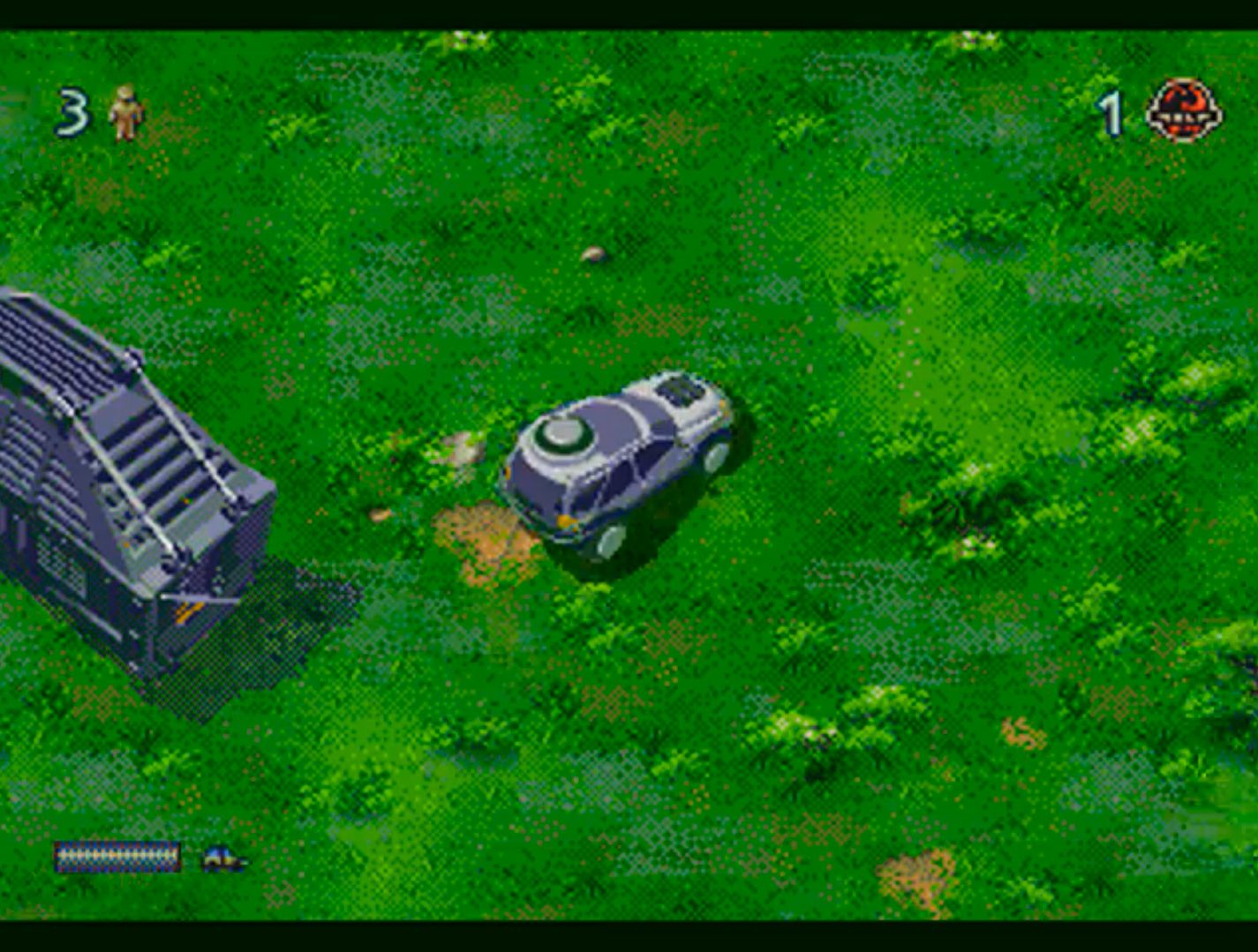 Sega Mega Drive - The Lost World Jurassic Park - Jeux vidéo