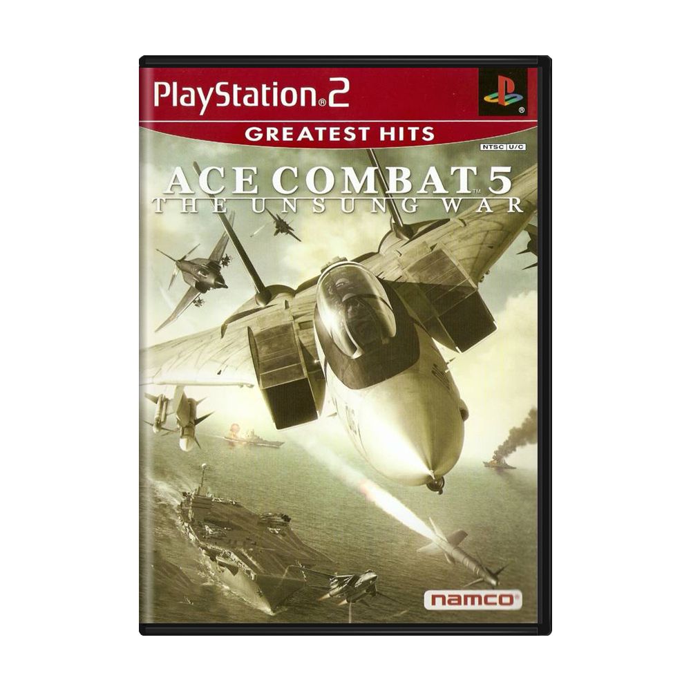 Jogo Ace Combat 5: The Unsung War - PS2 - MeuGameUsado