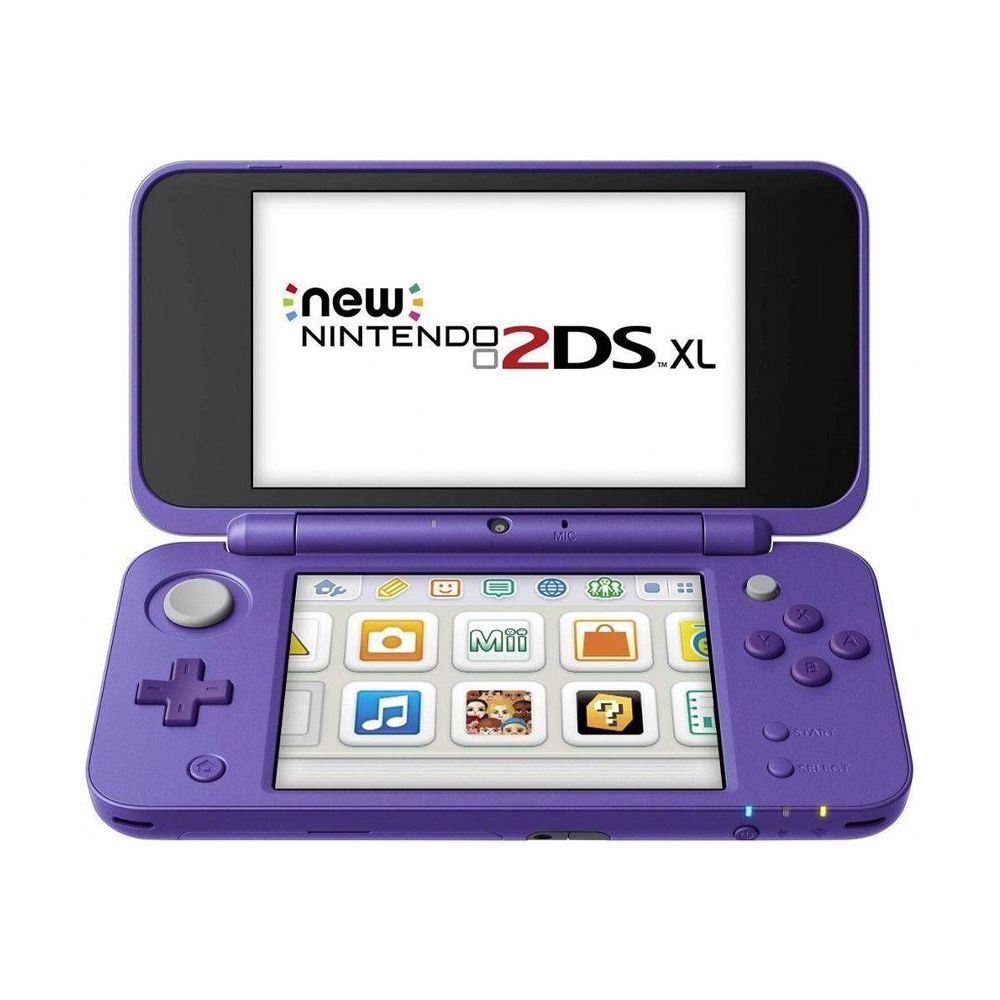 Console New Nintendo 2DS XL Roxo e Prata Nintendo MeuGameUsado