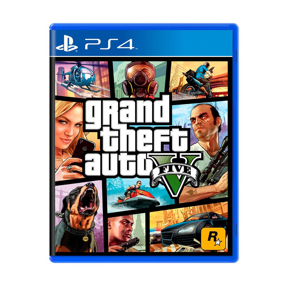 Jogo gta 5 (grand theft auto v) (ps5) usado rus sub playstation 5 jogar  jogos ps5 jogo de vídeo-game-consoles usado caixa de jogo - AliExpress