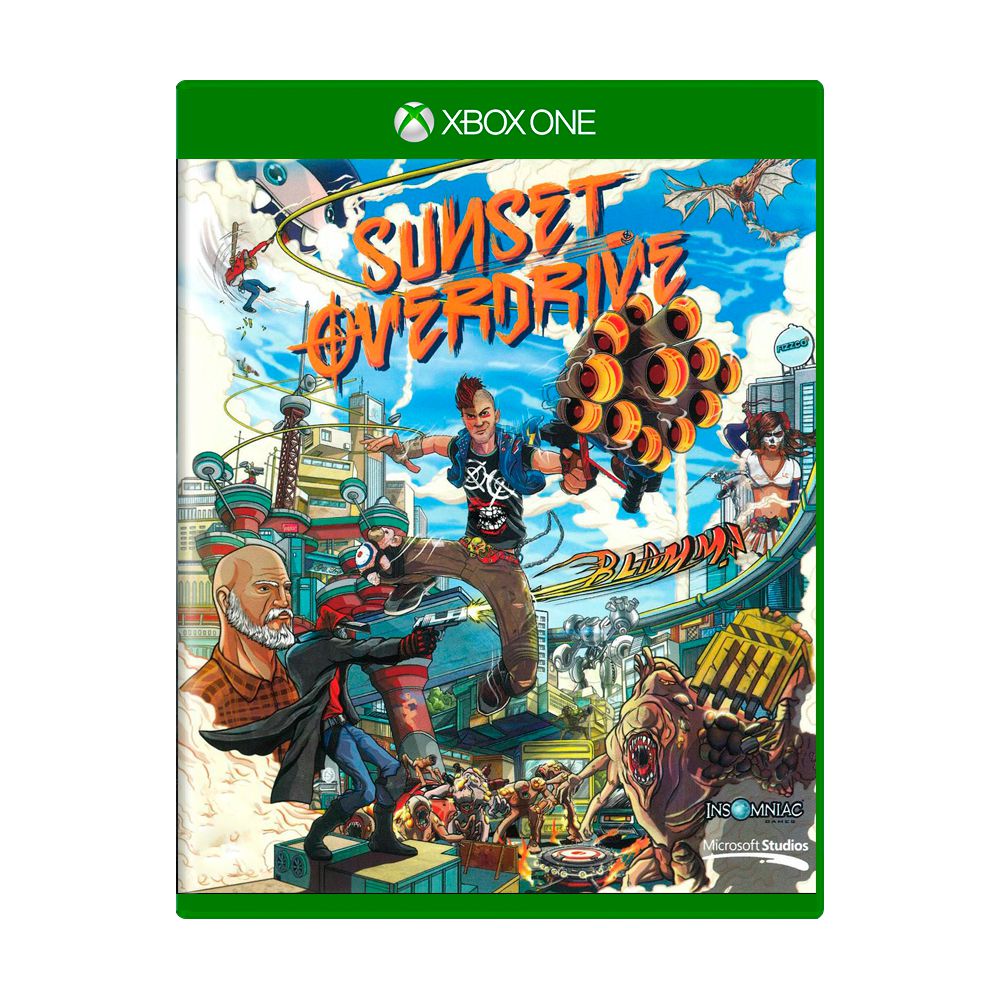 Ok eu admito… estou viciado em Sunset Overdrive, que joguinho