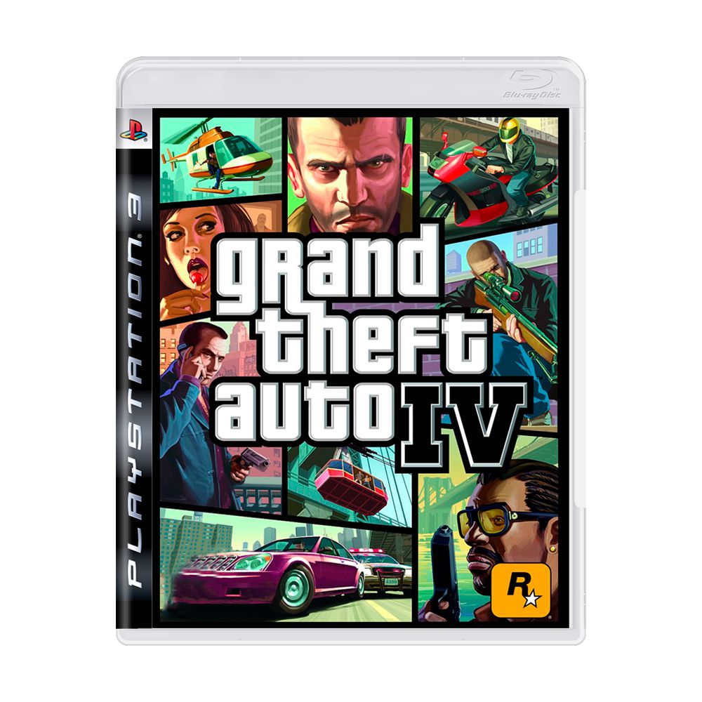 Jogo Grand Theft Auto IV (GTA 4) - PS3 - MeuGameUsado