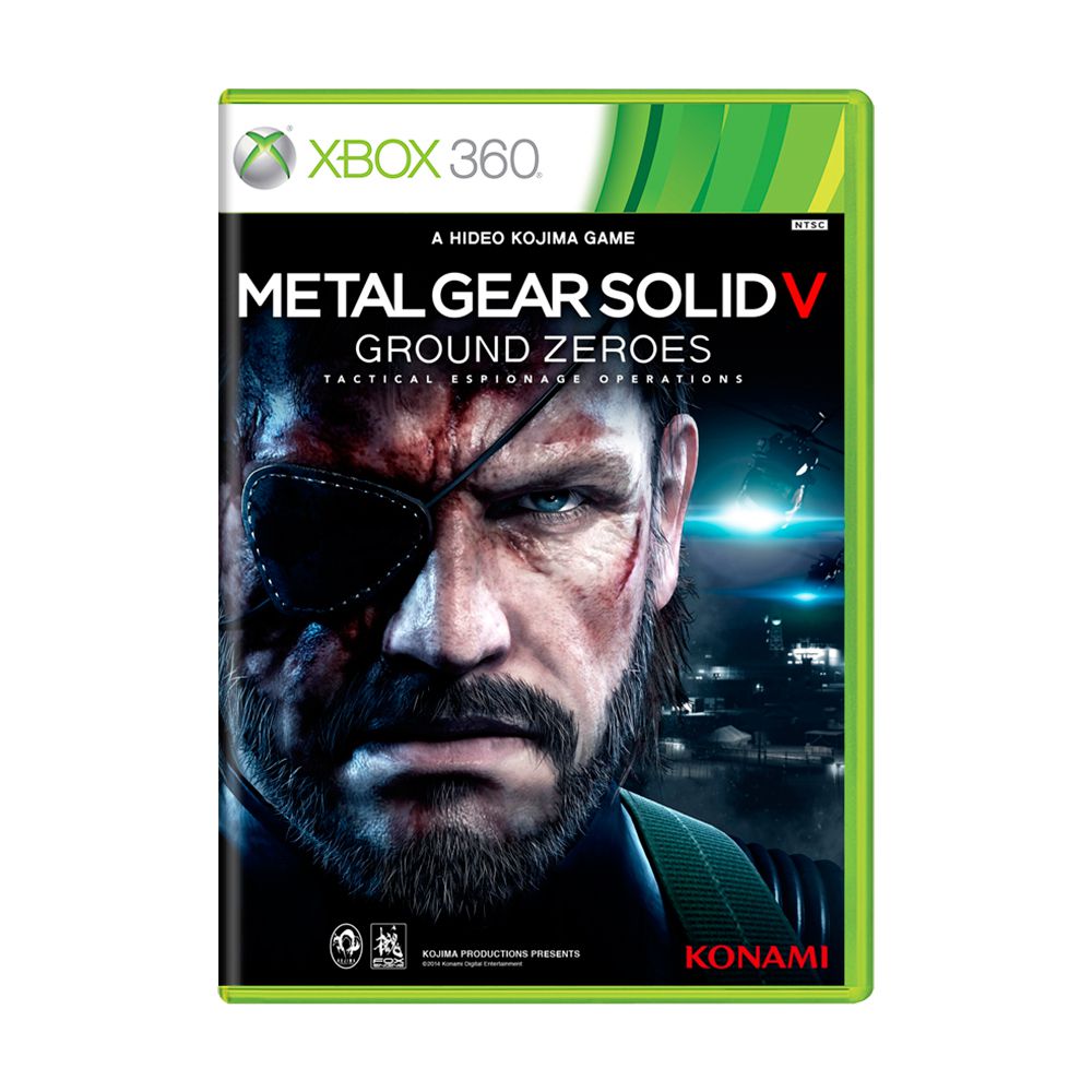 Jogo Metal Gear Solid V Ground Zeroes Xbox 360 Usado
