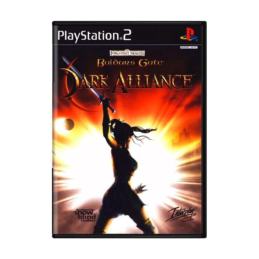 Baldur's Gate Dark Alliance Sony Playstation 2 Game