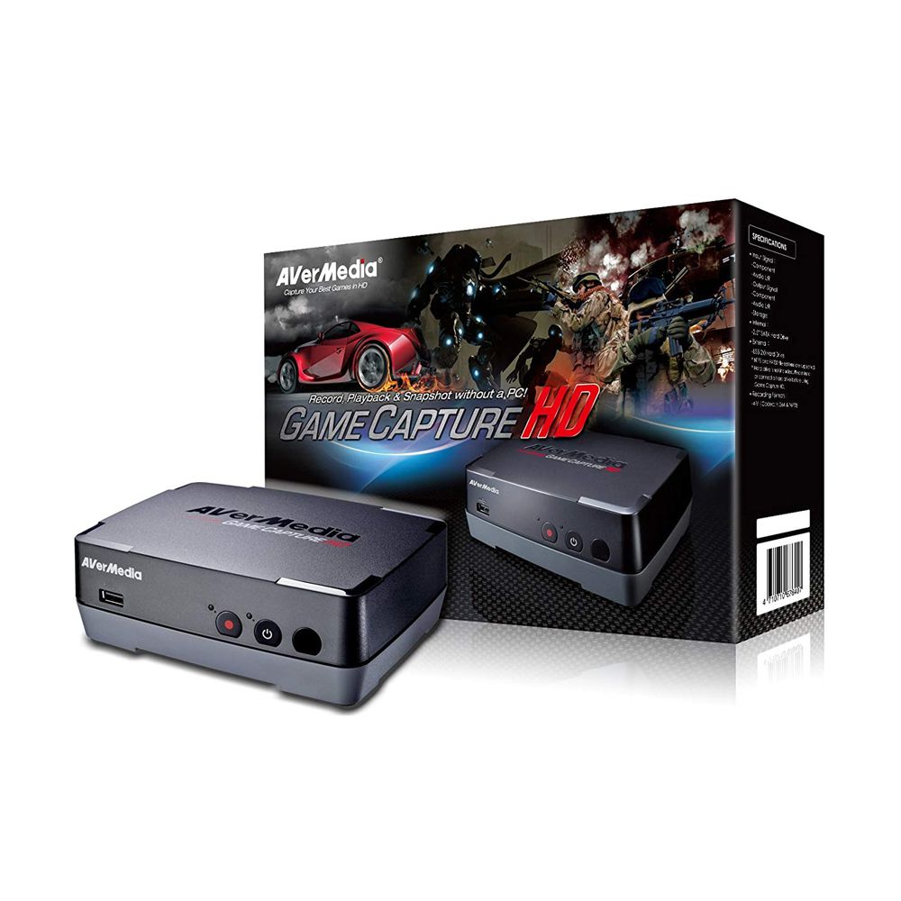 Placa de captura Avermedia HD 1080p - PS3, Xbox 360 e Wii - MeuGameUsado