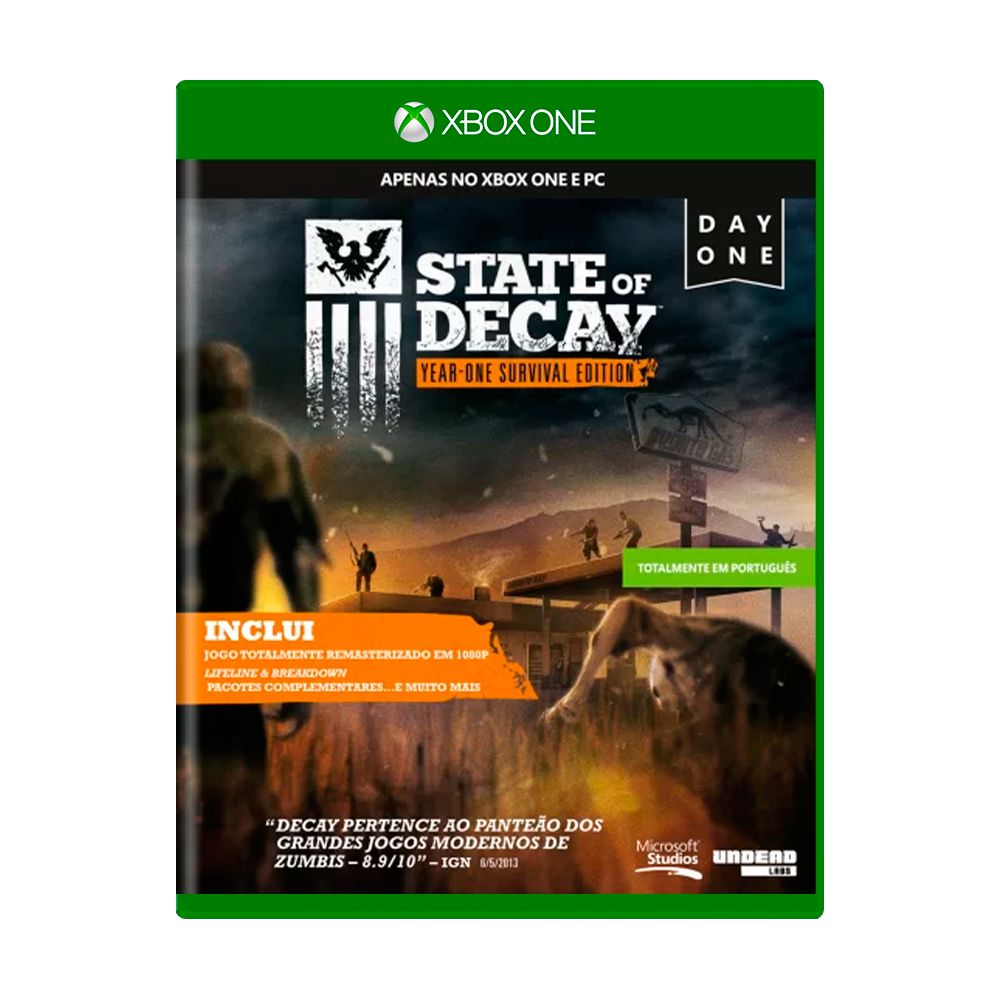 Jogo State of Decay: Year-One Survival Edition - Xbox One - MeuGameUsado