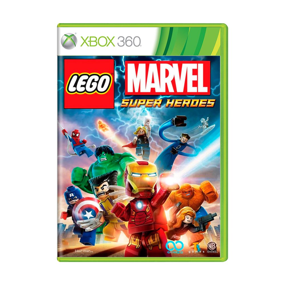 Jogo LEGO Marvel Super Heroes - Xbox 360 - MeuGameUsado