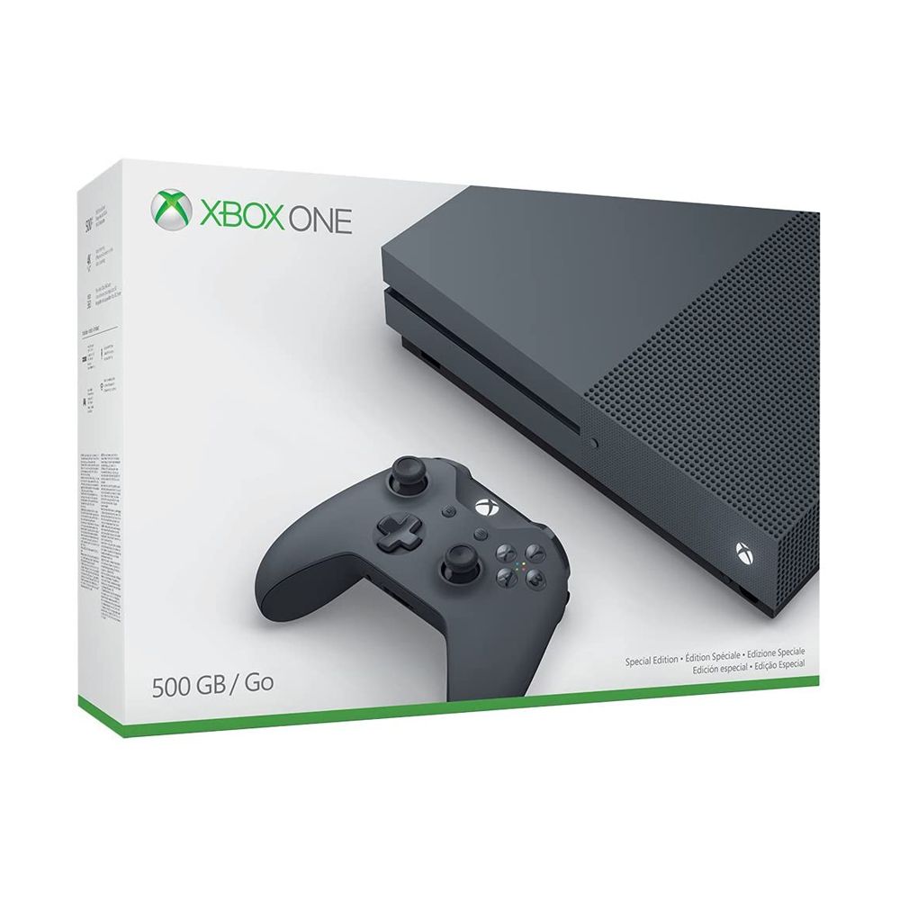 Console Xbox One S 500GB Storm Grey - Microsoft - MeuGameUsado