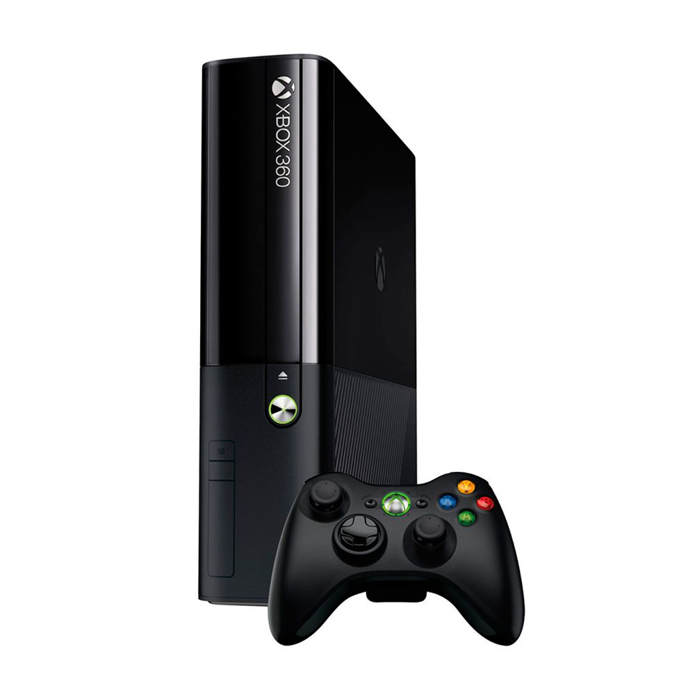 Xbox 360 Super Slim 4GB Kinect 1 Controle 2 Jogos