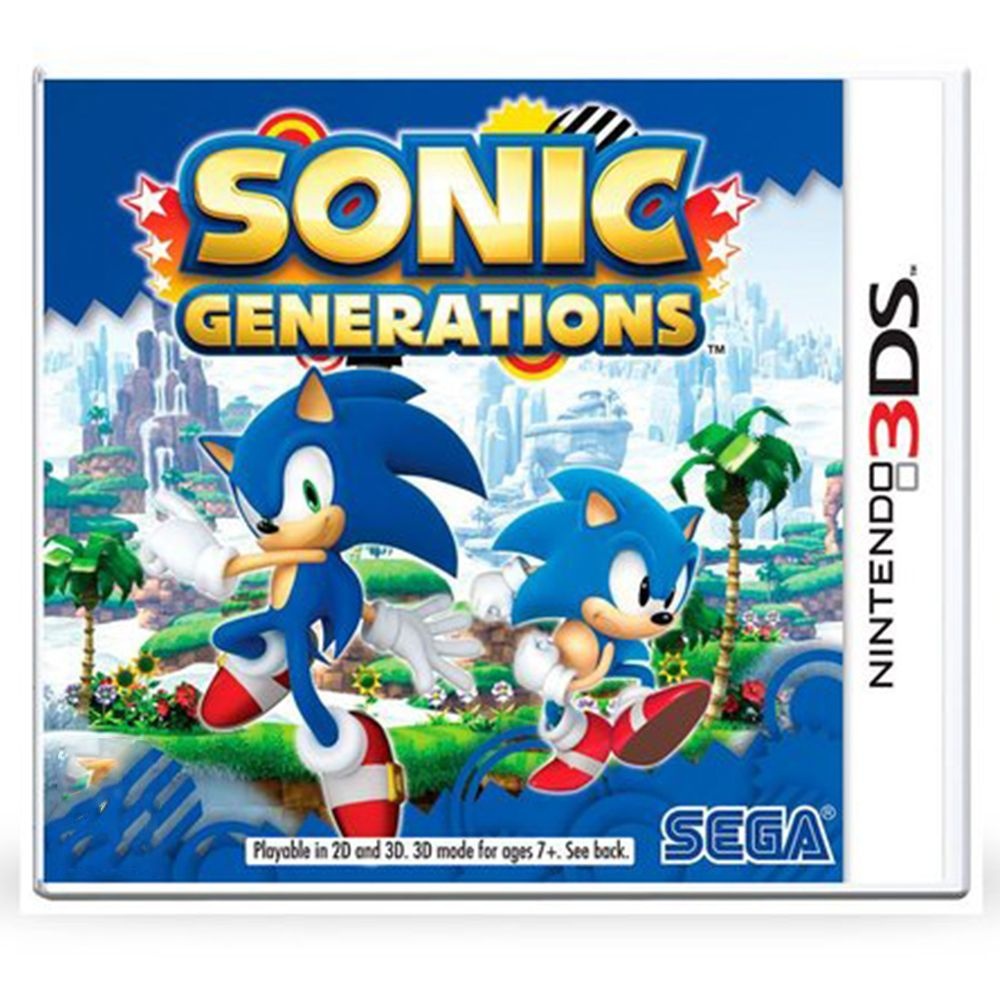 Jogo Sonic Generations - 3DS - MeuGameUsado