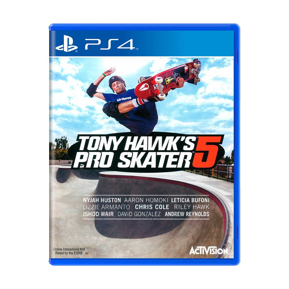 Jogo PS4 Tony Hawk's - Pro Skater 5