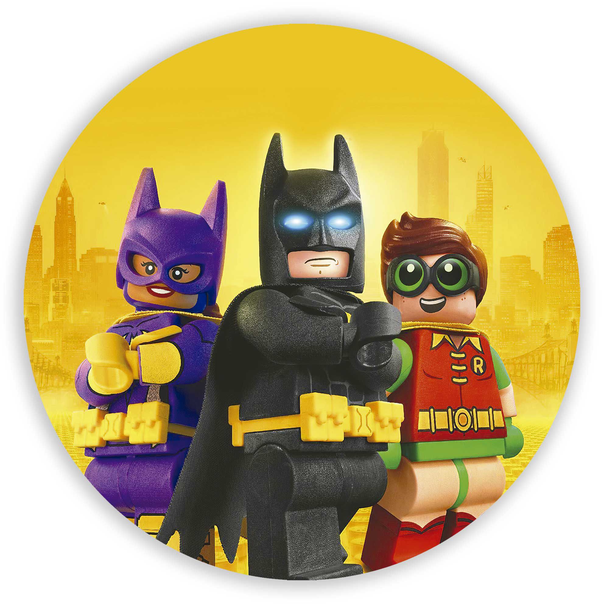 Painel Redondo Lego Batman - Adecore Tecidos