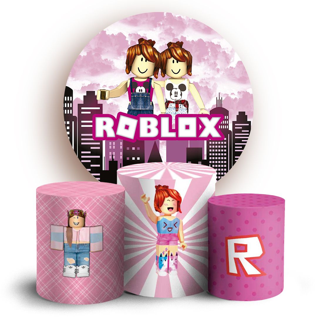 Painel Redondo - Roblox - Sublimado 3D - Sublitex, painéis sublimados