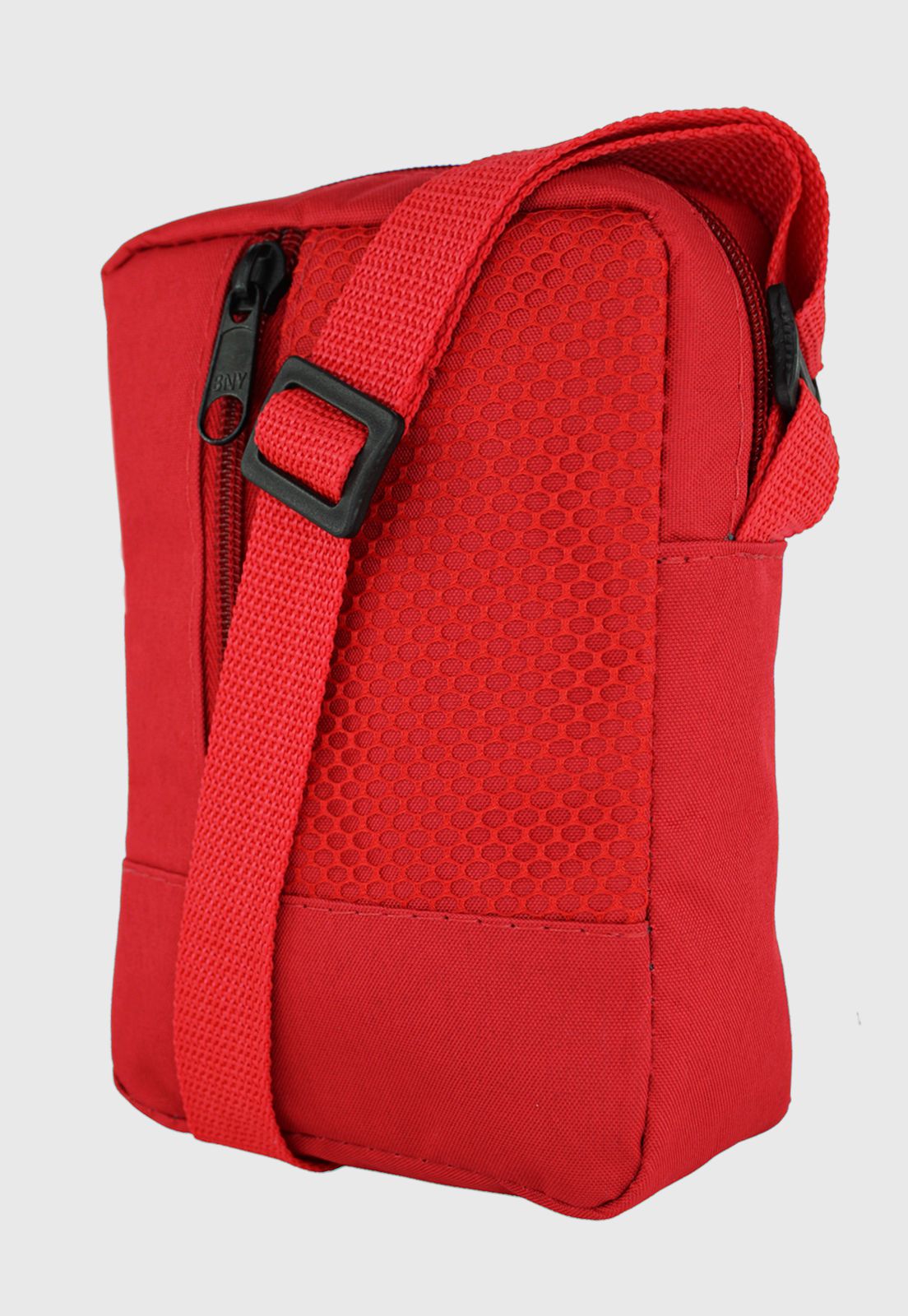 Shoulder Bag Bolsa Transversal Básica de Nylon Vermelha B066