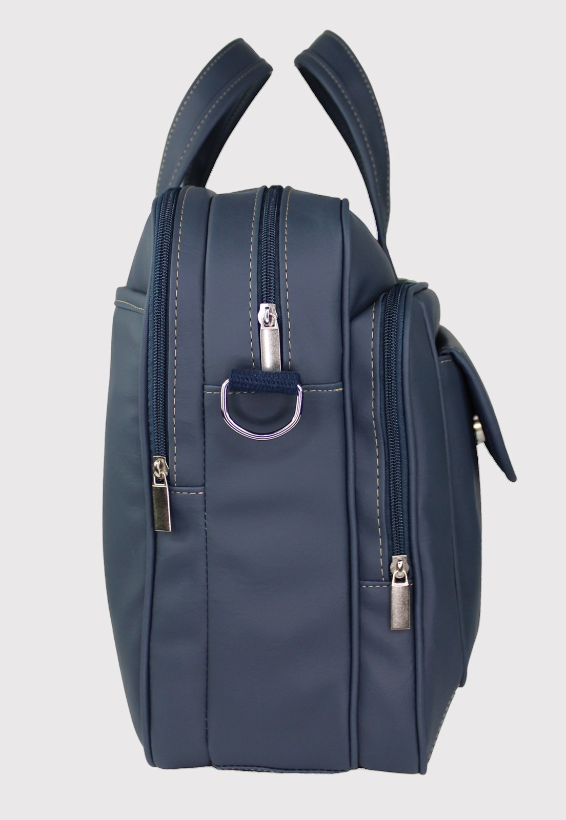 Bolsa de Mão Pasta Transversal Executiva para Notebook Azul A013