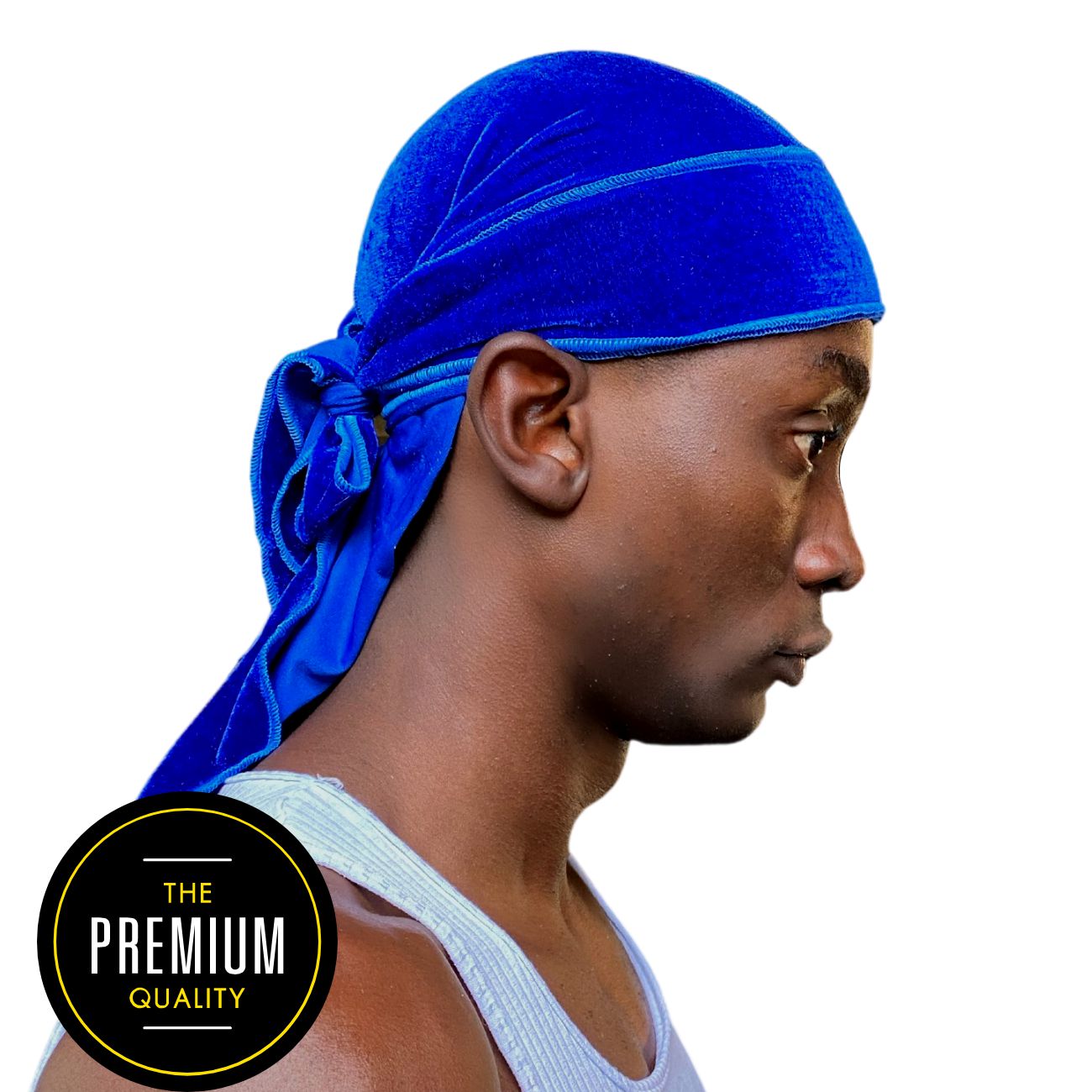 Durag De Veludo Preta Premium