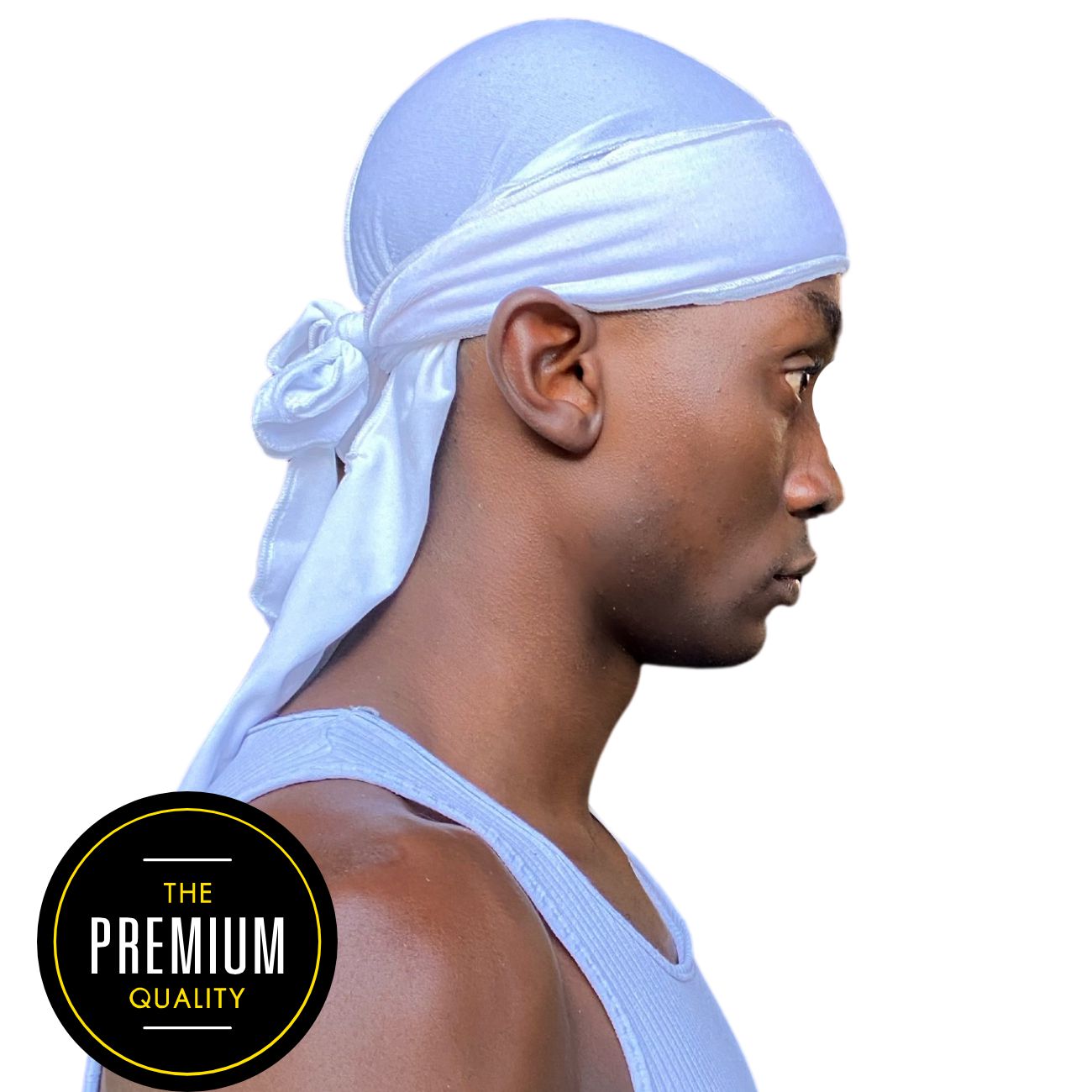 Wave Cap com Durag - Branca - 360 Waves Brasil