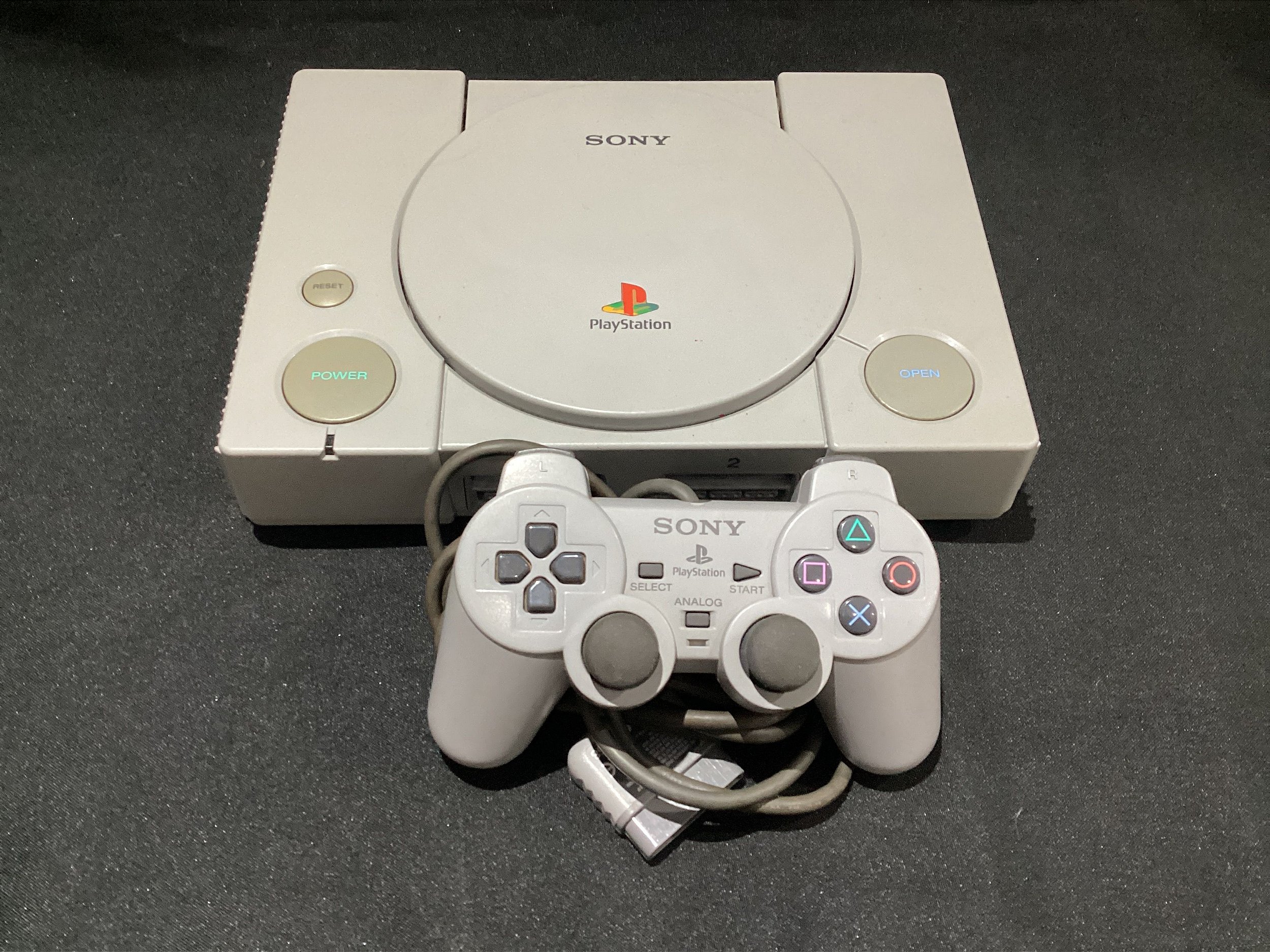 Console Playstation One - PS1 (1 controle original e 5 jogos