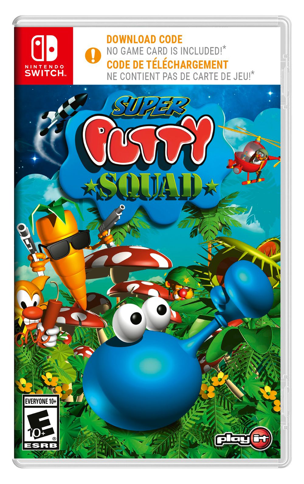 Gameteczone Usado Jogo Nintendo Switch Super Putty Squad (Somente códi -  Gameteczone a melhor loja de Games e Assistência Técnica do Brasil em SP