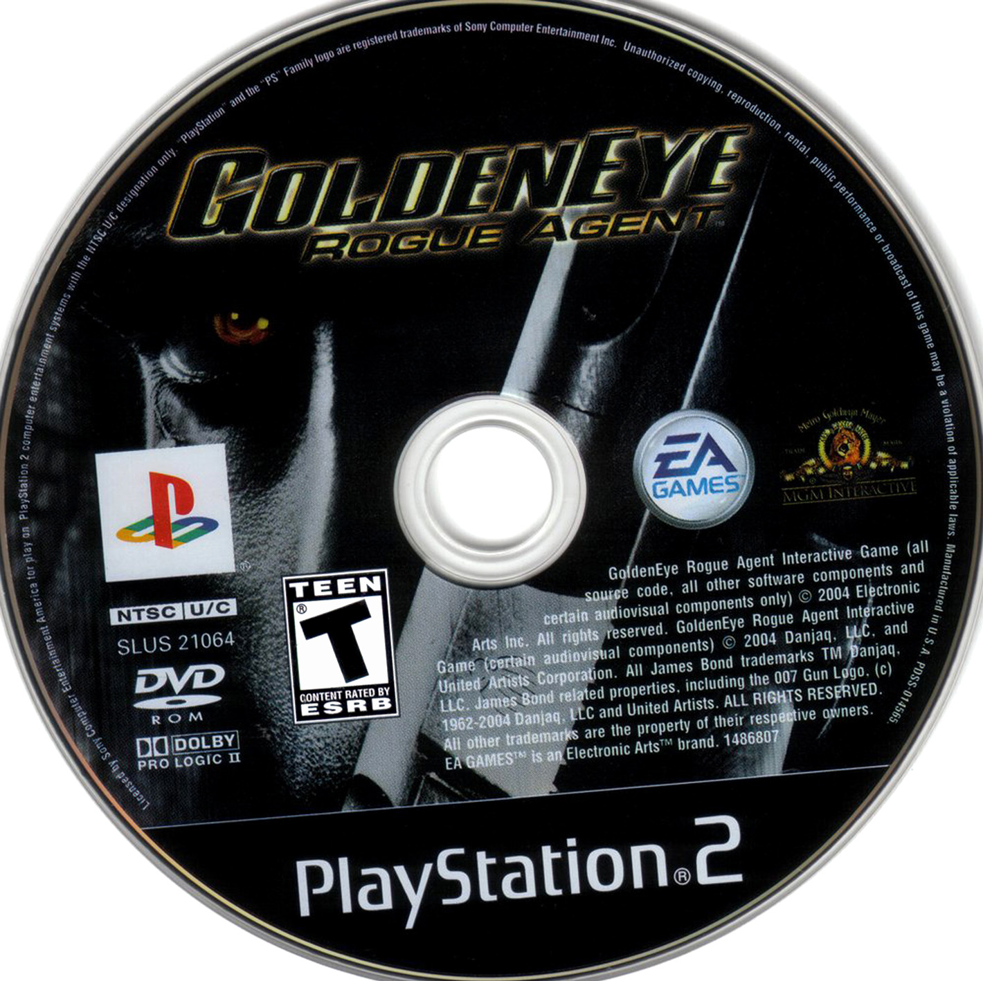 Goldeneye Rogue Agent Sony Playstation 2 Game