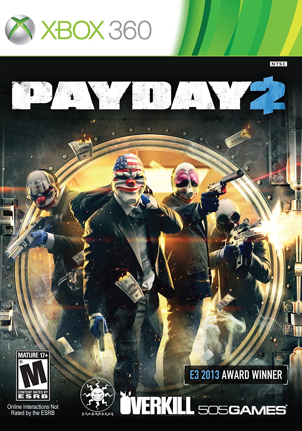 Jogo Xbox 360 Payday 2 - 505 Games - Gameteczone a melhor loja de Games e  Assistência Técnica do Brasil em SP