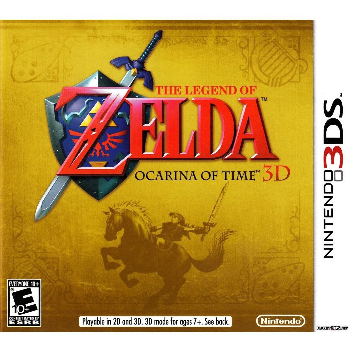 jogo The Legend of Zelda: Ocarina of Time 3D Para 3DS - Loja de Vídeo Games  Fortaleza EiNerdGames