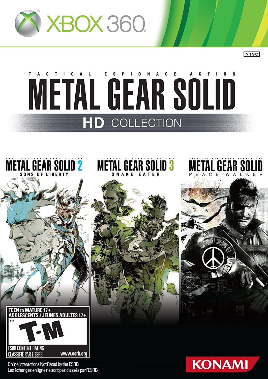 Jogo Xbox 360 Metal Gear Solid HD Collection - Konami - Gameteczone a  melhor loja de Games e Assistência Técnica do Brasil em SP