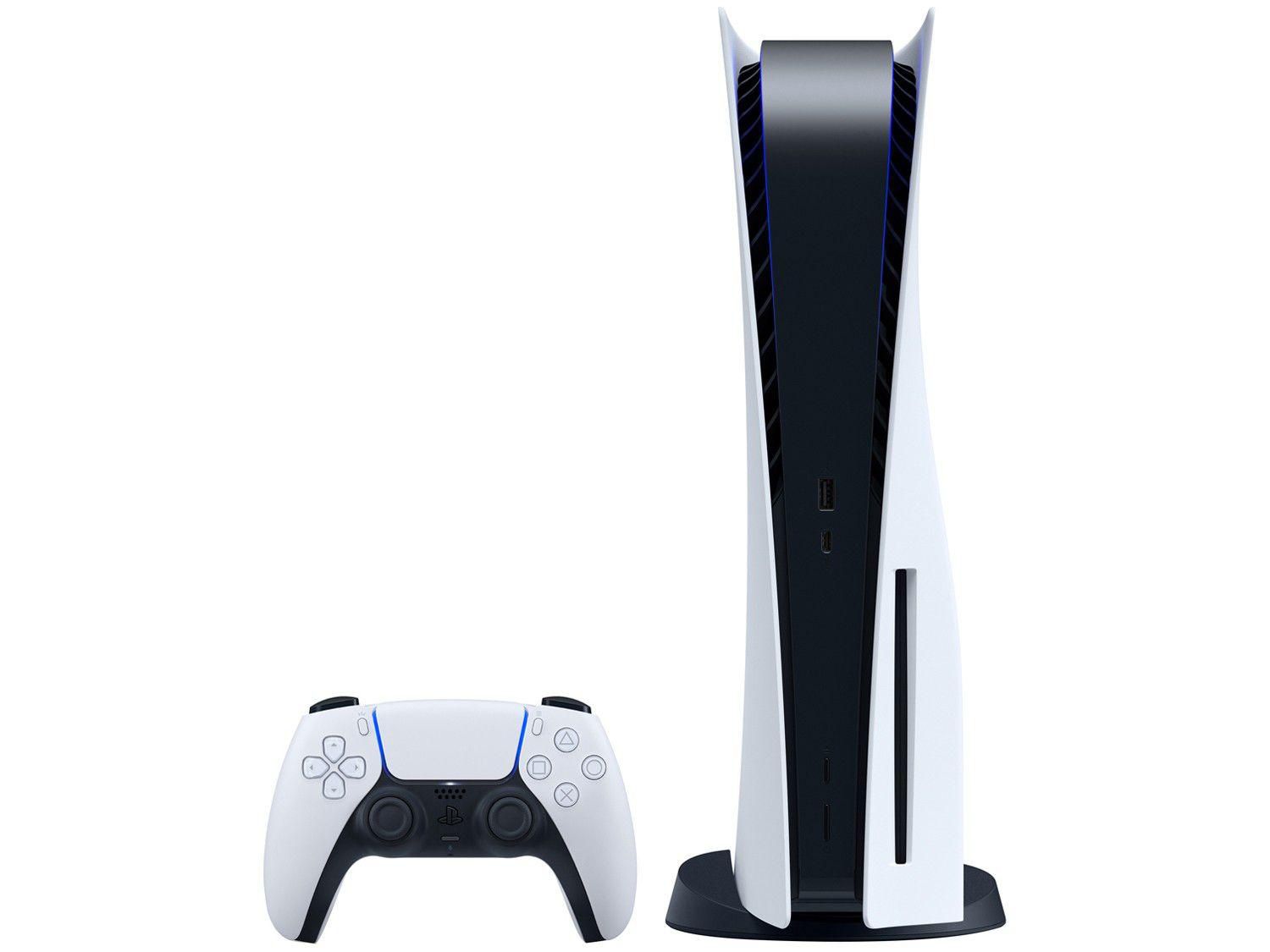 Controle para PS5 sem fio DualSense Branco - Sony - Info Store - Prod