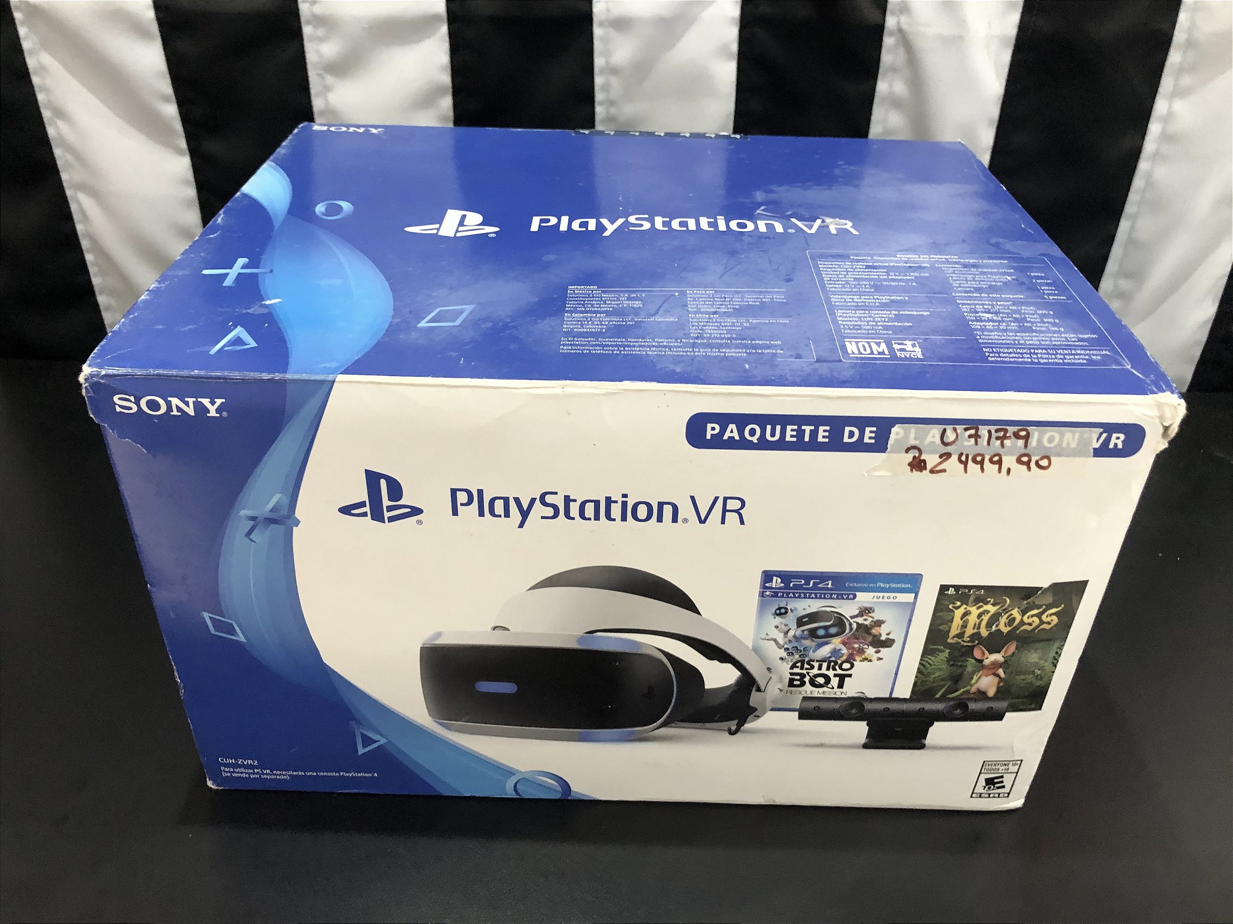 Acessório PS4 Playstation VR Óculos VR - Sony - Gameteczone a melhor loja  de Games e Assistência Técnica do Brasil em SP