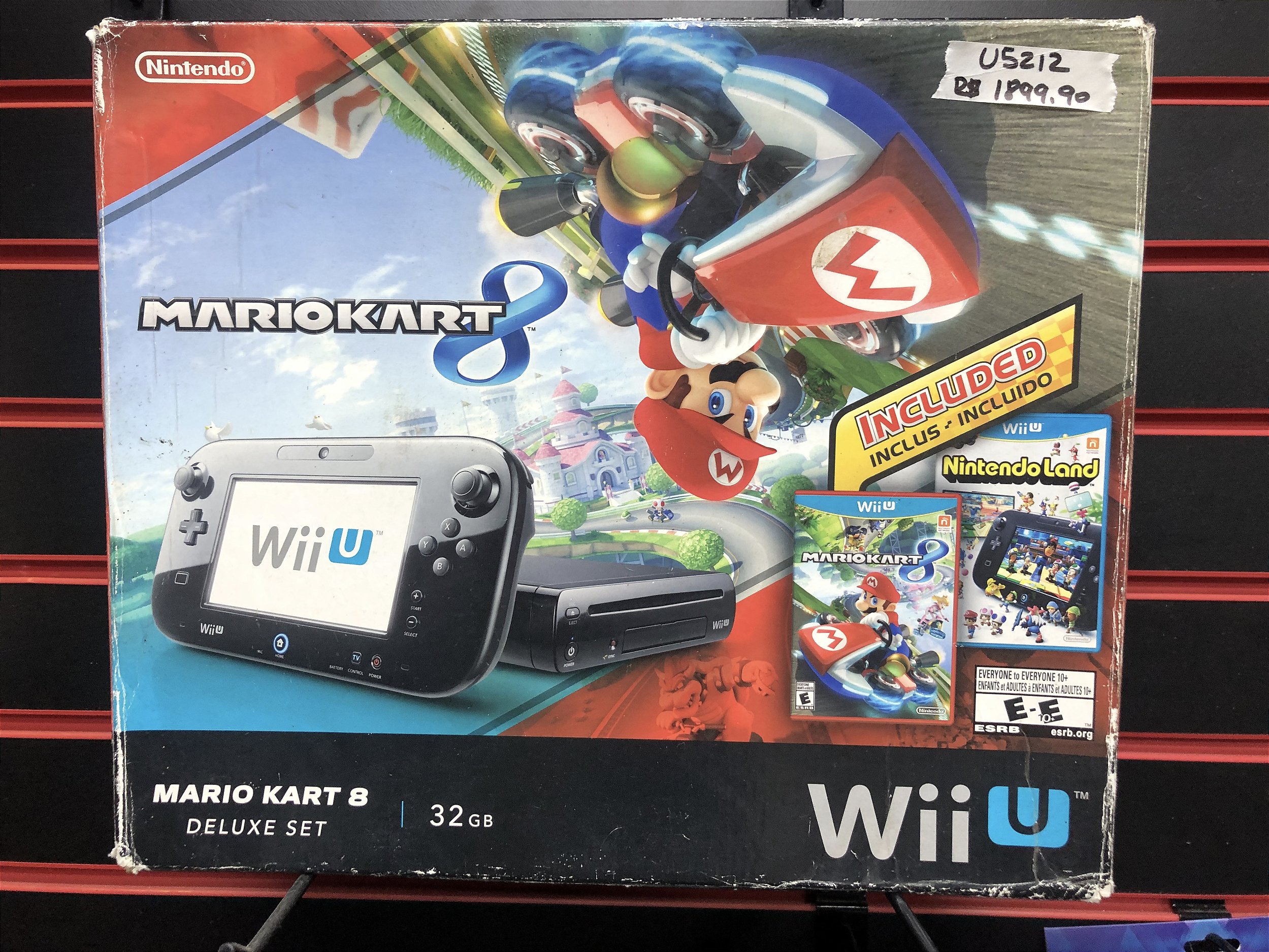 Consola Nintendo Wii U 32GB (Preta) + Mario Kart 8 + Splatoon - Consola -  Compra na