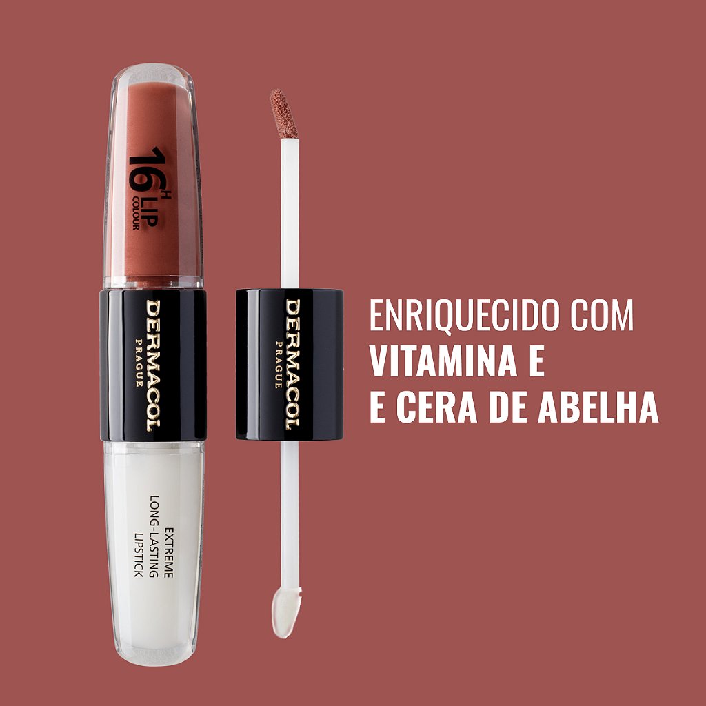 Kit 16H xxx (3 batons/gloss 16H Lip Colour) - Dermacol