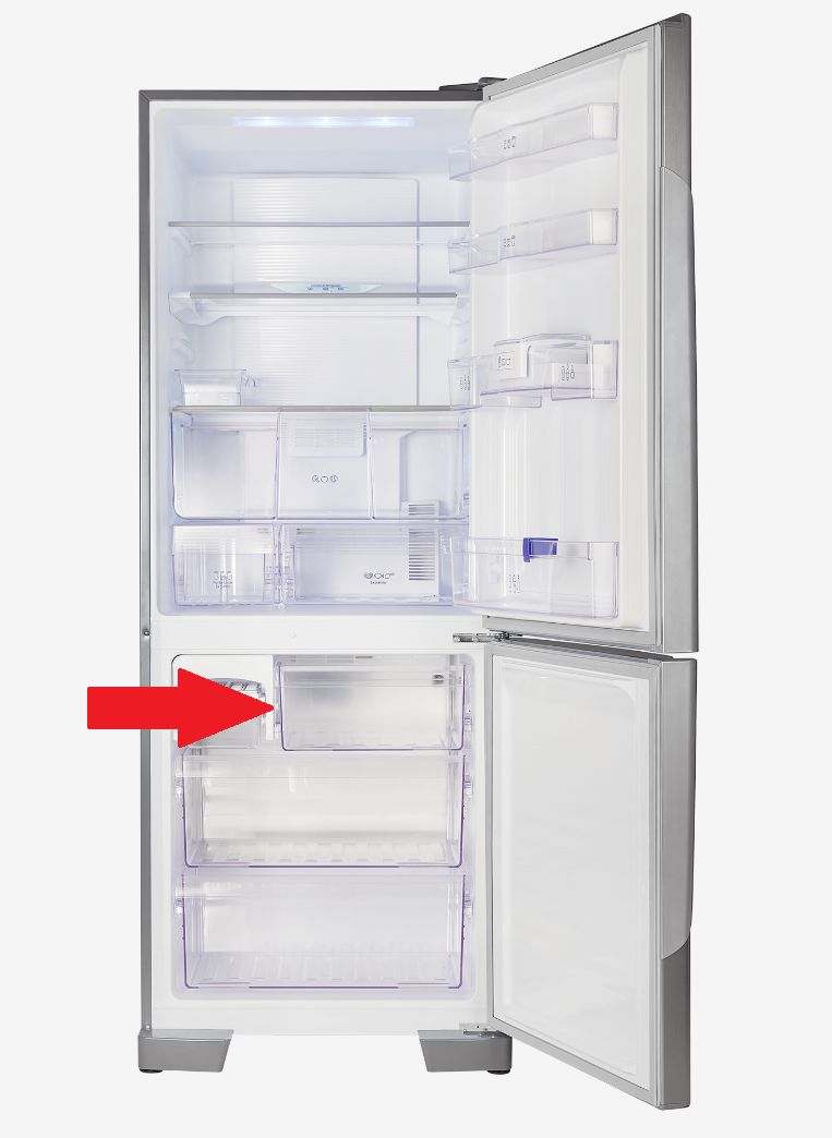 Gaveta Superior Freezer Refrigerador Panasonic NR-BB52 - Loja Pananorte  Autorizada Panasonic, Sony e Yamaha