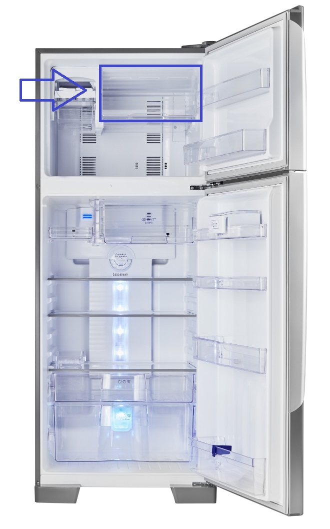 Tampa Gaveta Freezer Refrigerador Panasonic NRBT49 Loja Pananorte
