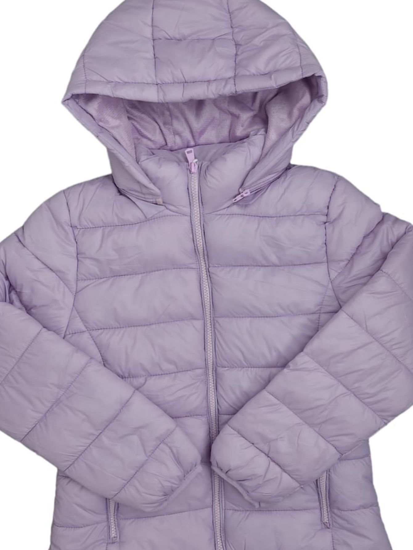 Jaqueta Puffer Infantil Feminina Safira - Outlet do Brás