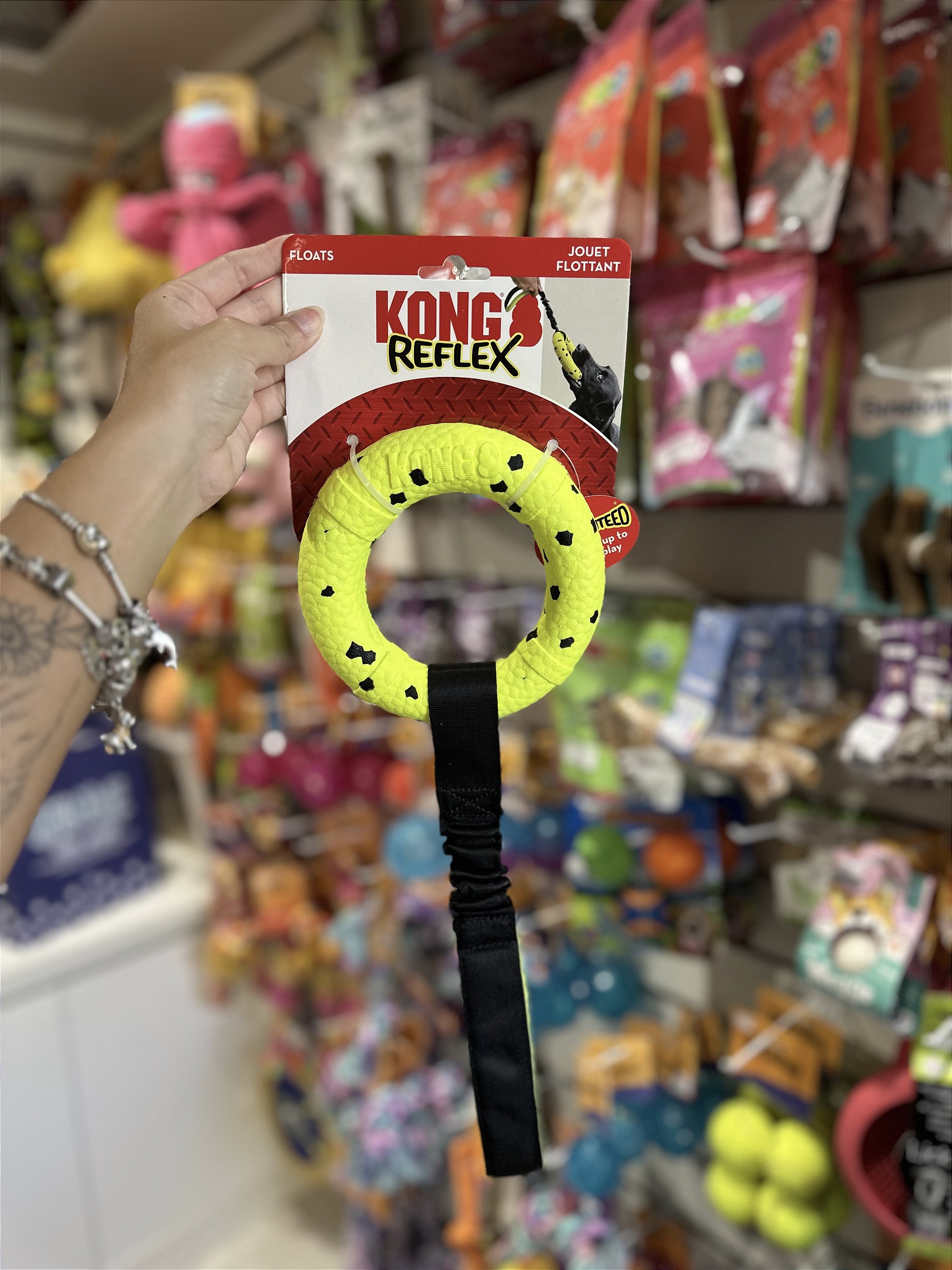 KONG Goodiez Ring Dog Toy Medium
