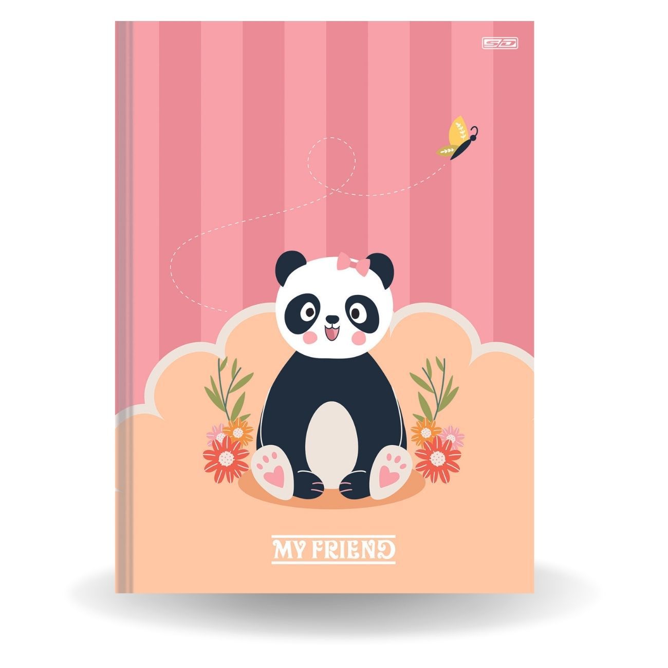 Caderno De Desenho Panda 80 folhas Tilibra