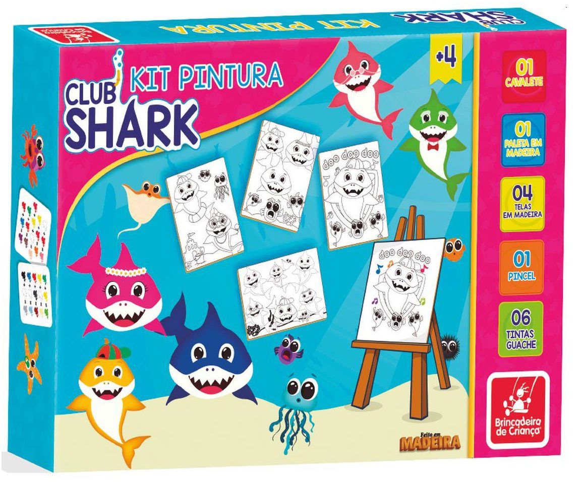 Brinquedo Educativo Pintura Pets Cavalete Tintas Telas Jogo Infantil  Coordenação Motora Criatividade - Nig 0441 em Promoção na Americanas