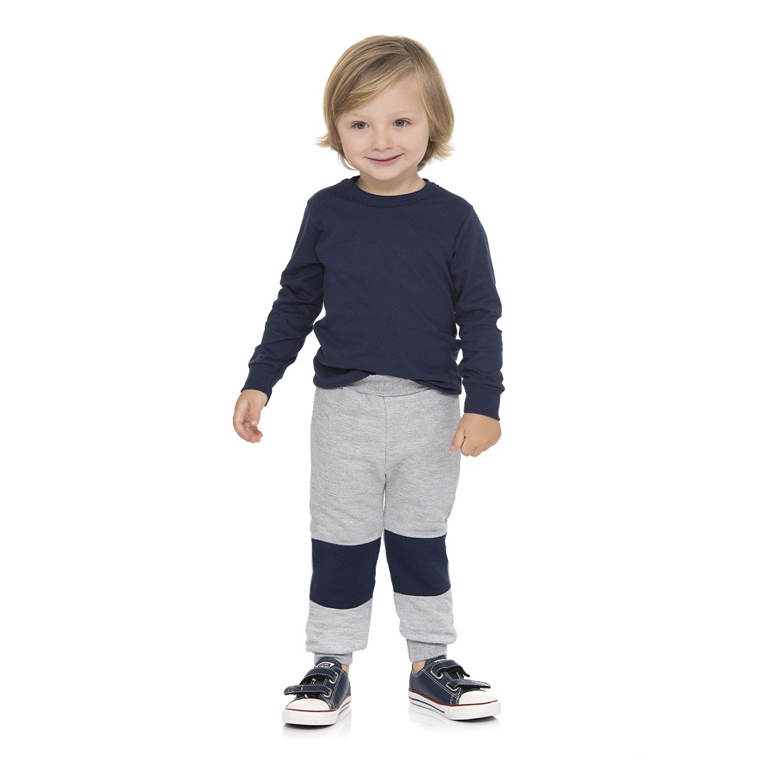 Calça masculina de moletinho com joelheira de gorgurão - Moda casual e  sleepwear para crianças de 0 a 16 anos| Bicho Bagunça