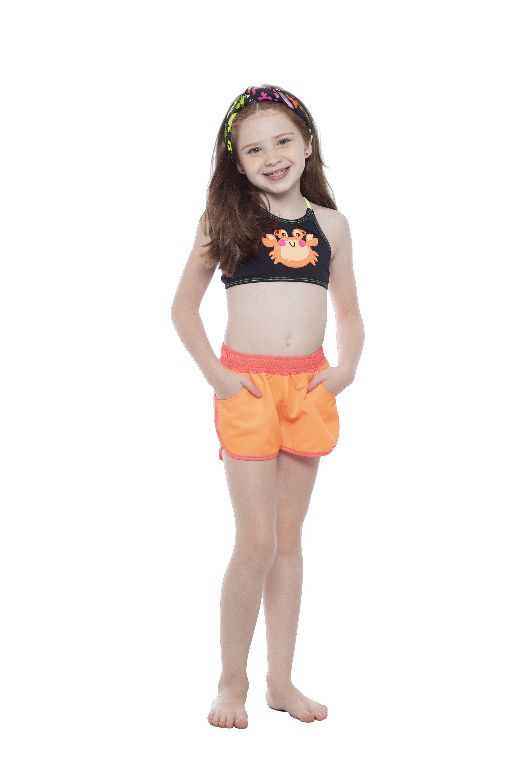 Shorts Lycra Lavanda Poah - bambolê - loja de roupa infantil e teens