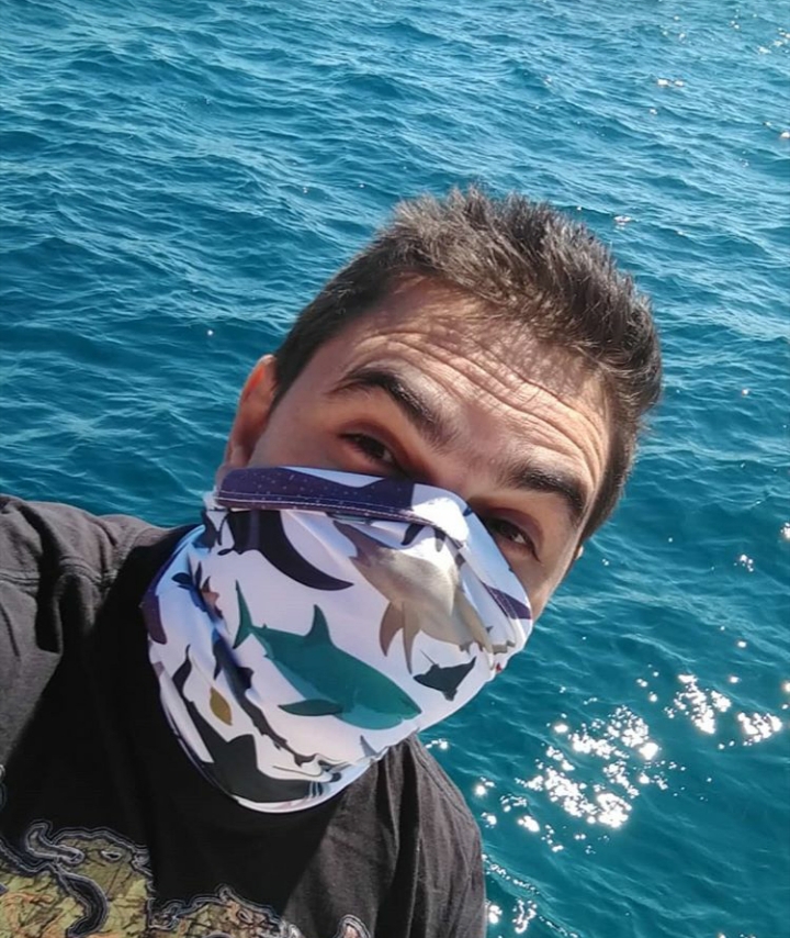Neck Tube Elasmos - Huber Arte Marinha