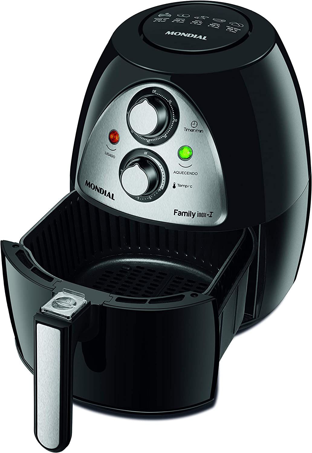 Fritadeira sem Óleo Air Fryer 4L Mondial NAF03I4L 110v Bemvindo à